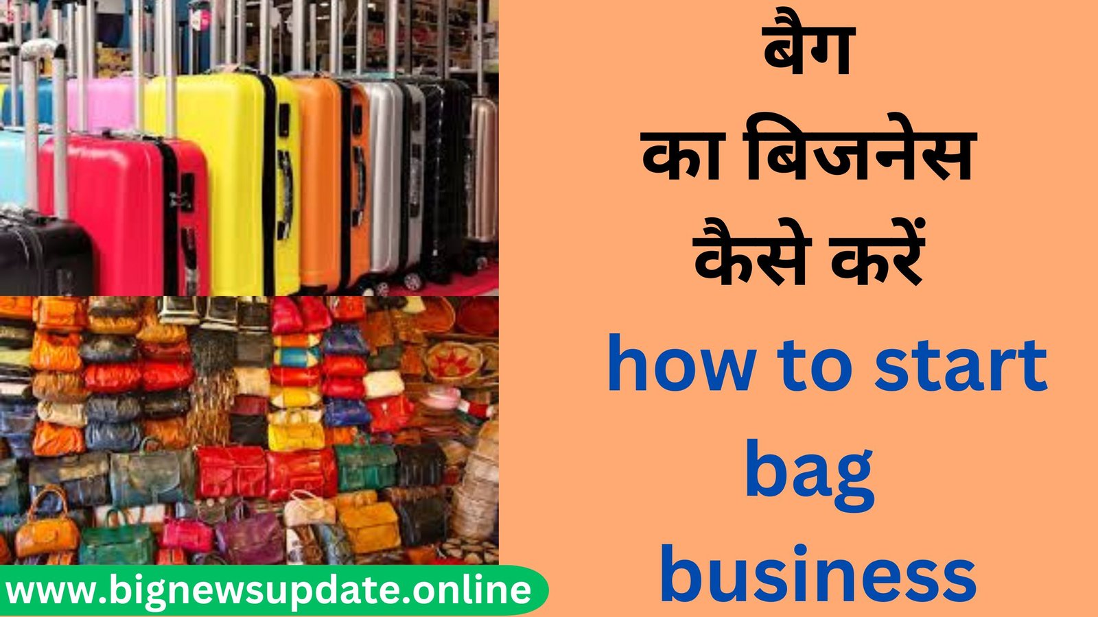 बैग का बिजनेस कैसे करें how to start bag business